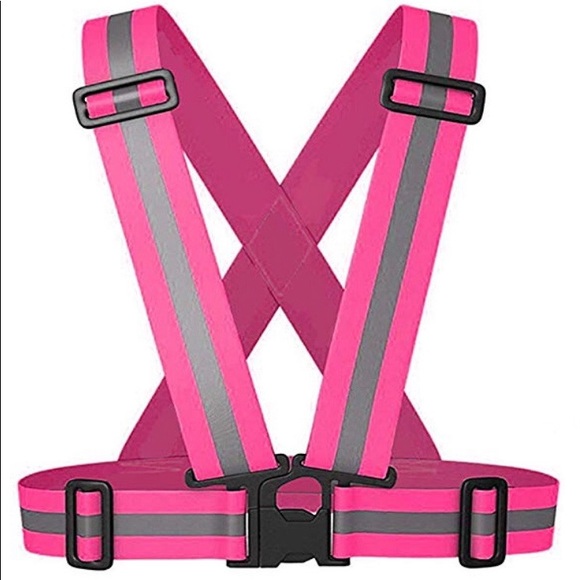 Tops - PINK Safety Reflective Belt